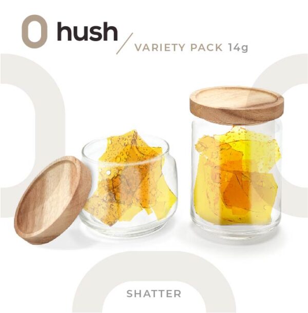 Two jars displaying the Concentrates Mix & Match (14g).