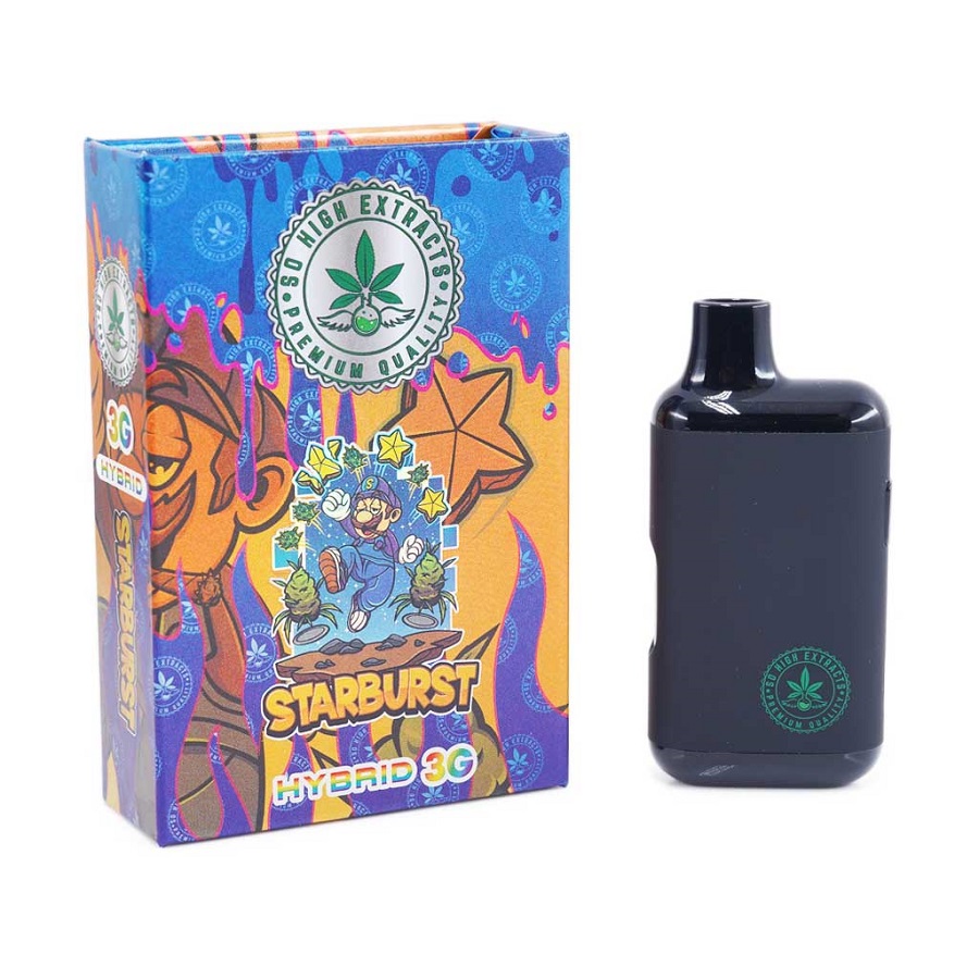 So High Extracts: Vape Pen (3g) - Hush Cannabis